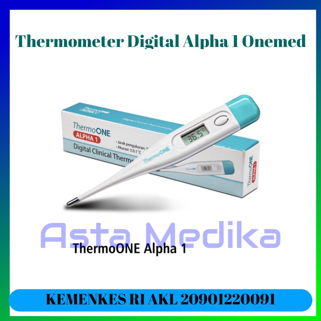 Jual Thermometer Digital Alpha 1 Thermoone Onemed Alpha One Onemed