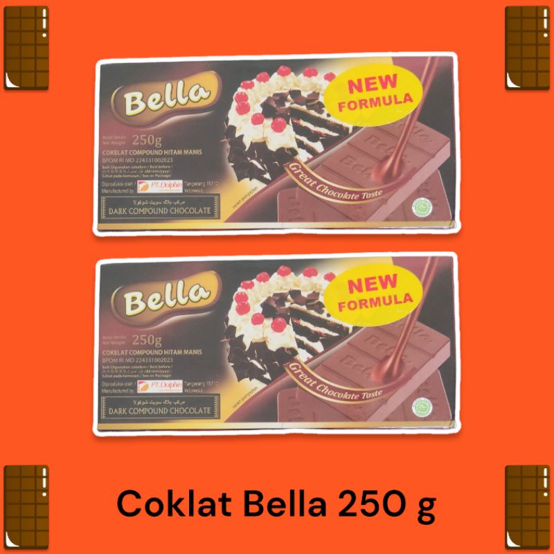 

Coklat Bella 250 gram / Coklat Batang, murah berkualitas