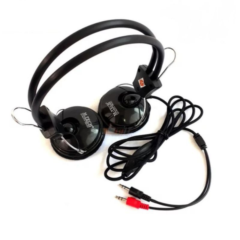 Headset Bando M-Tech MT-07 + Mic ( Komputer | Laptop | HP )