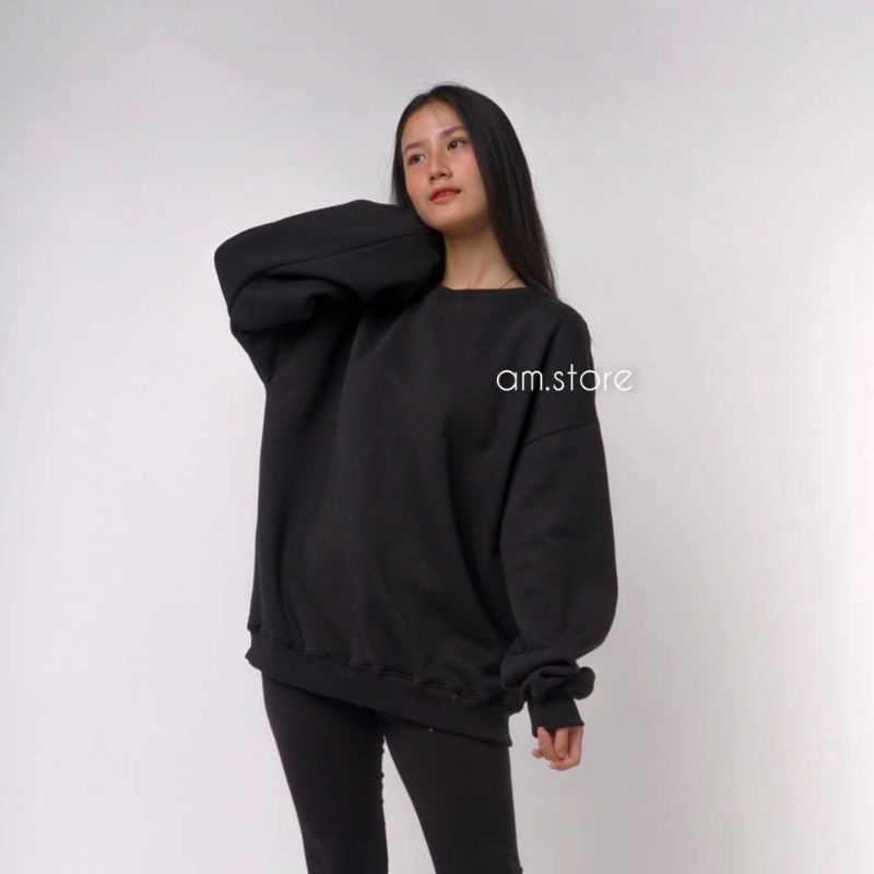 AMSTORE- Sweater Basic Jumbo Bigsize XXL XXXL XXXXL XXXXXL