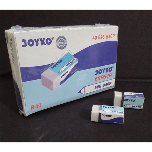 

Penghapus Eraser Joyko Putih Kecil 526 B40