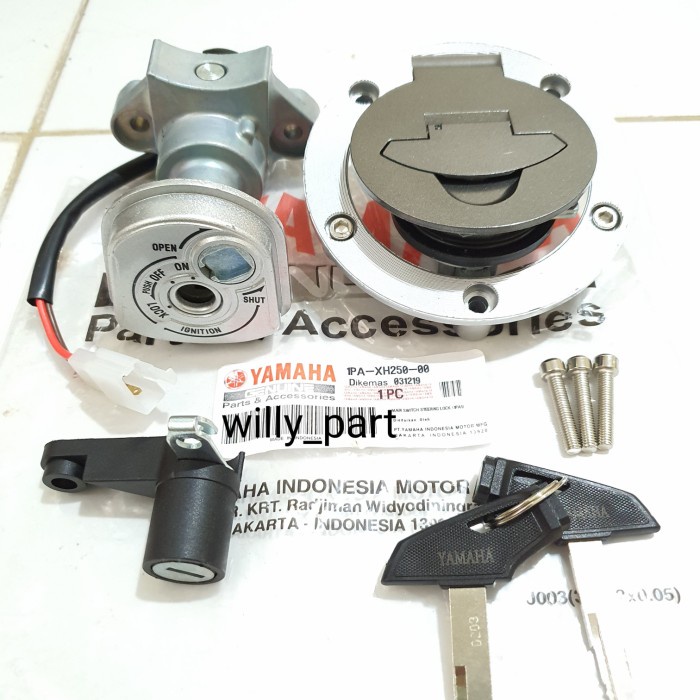 Kunci Kontak Set + Tutup Tangki Yamaha Vixion Baru Advance Nvl.1Pa