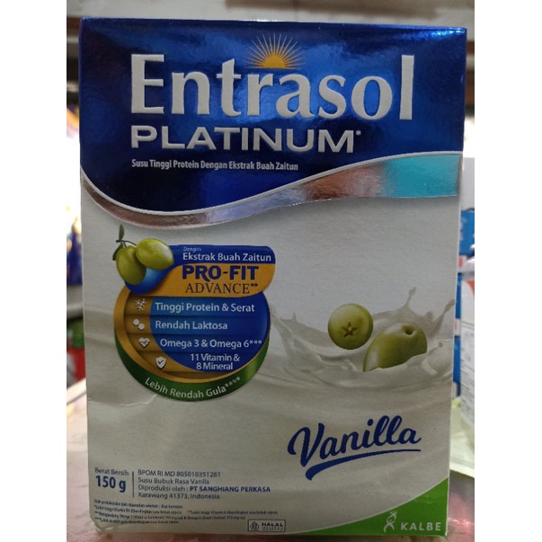 

Entrasol platinum 150gram