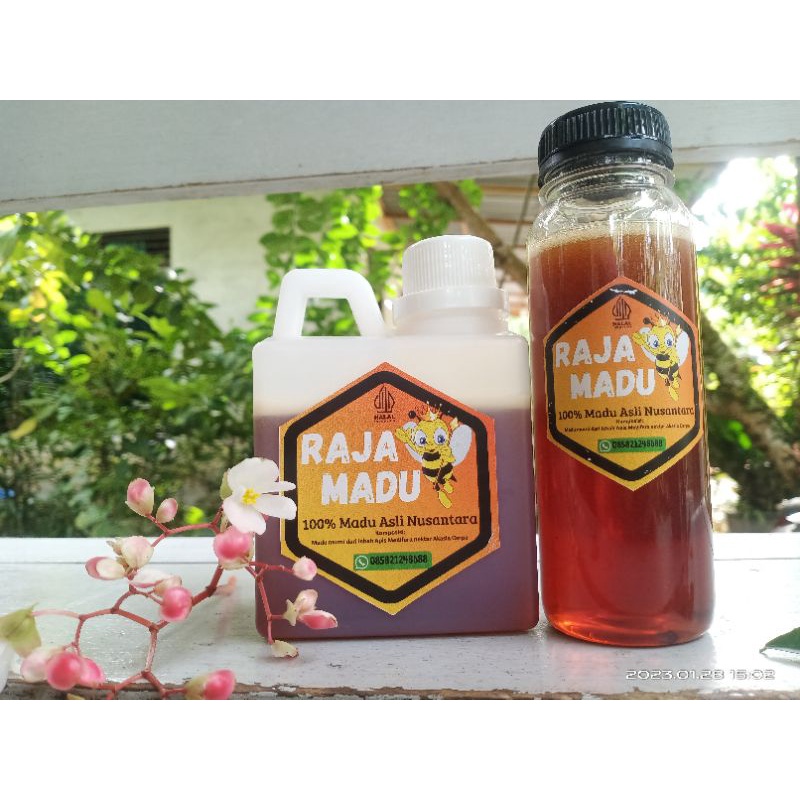 

Madu Murni Lebah Apis Mellifera Nektar Akasia Carpa