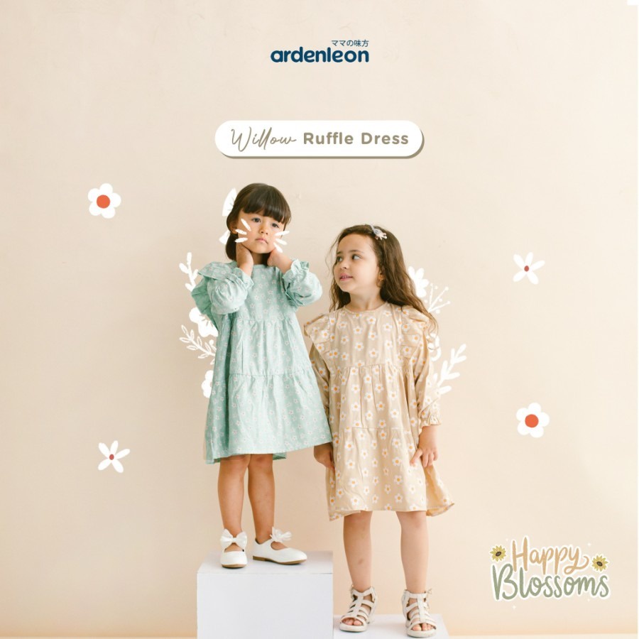 Ardenleon Willow Ruffle Long Dress