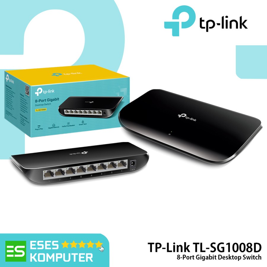 Switch Hub TP-Link TL-SG1008D 8-Port Gigabit Desktop Switch