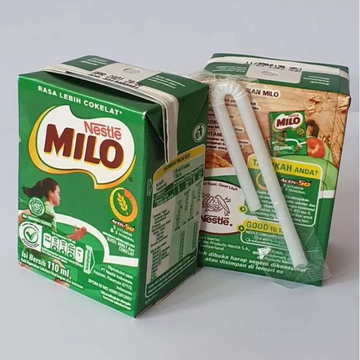 

MILO Healthy Drink UHT Cokelat Tetrapack 4 x 110ml