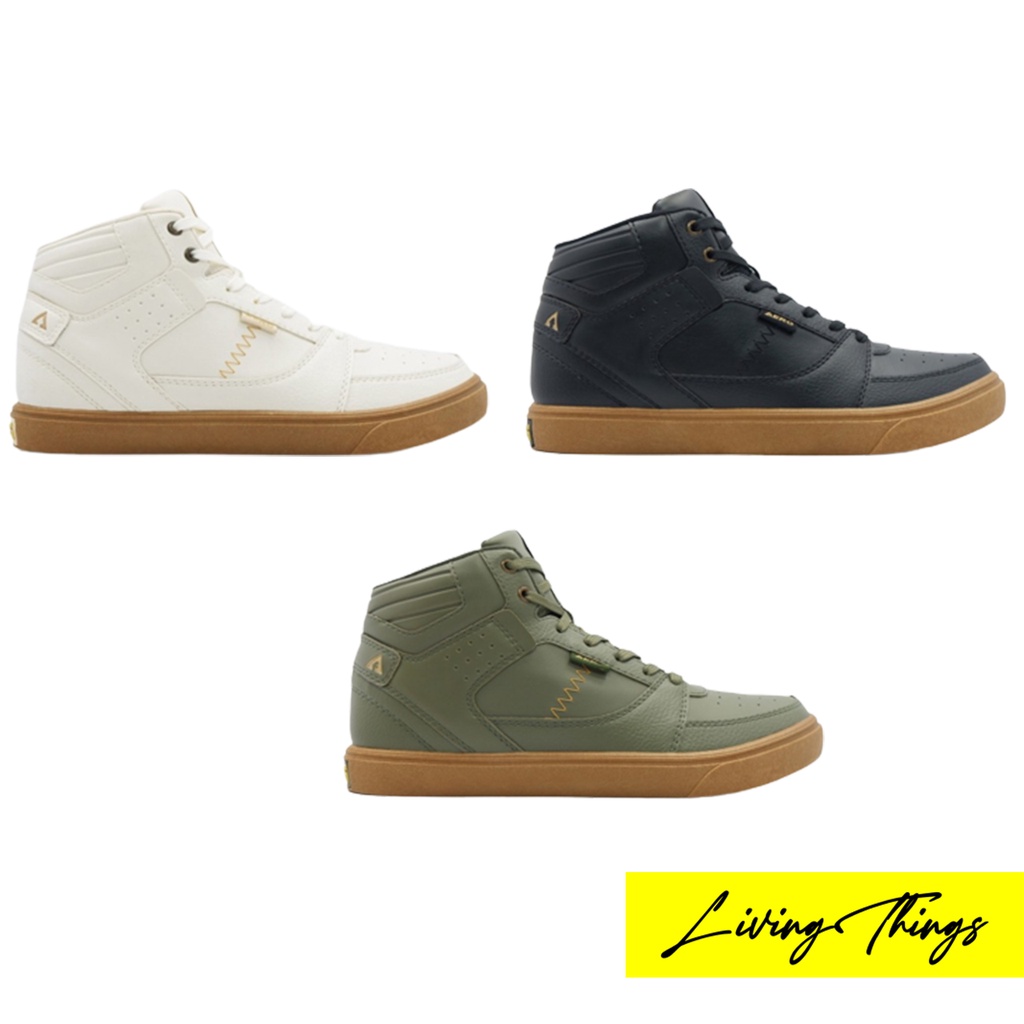 Aerostreet Hoops High Series | Aerostreet Hoops High Putih Gum | Aerostreet Hoops High Hitam Gum | A