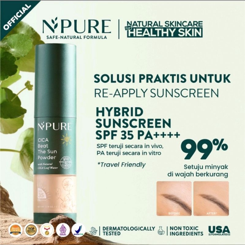 NPURE Cica Beat The Sun POWDER