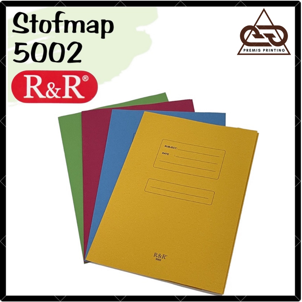 

Stofmap Dokumen / Stofmap 5002 Map Kertas Buffalo Dinas Instansi Cover Lipat Folio F4 R&R (1pcs)