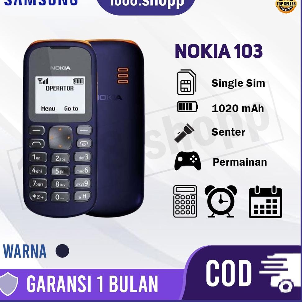 {GPA.16Ja23a} HP NOKIA 103 JADUL BERGARANSI BARU