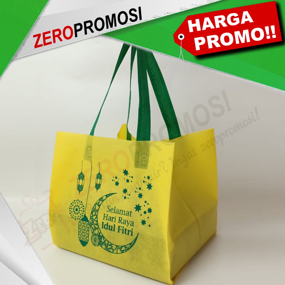 

Tas lebaran Idul Fitri - Eid Mubarak - Tas Kain Model Eco Cake