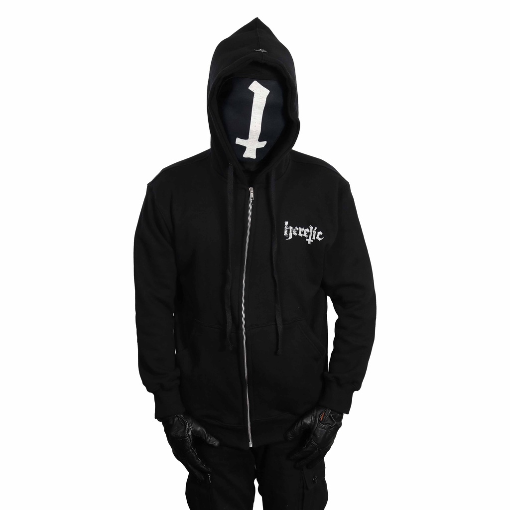 Heretic - Zip-up Hoodie - Oni