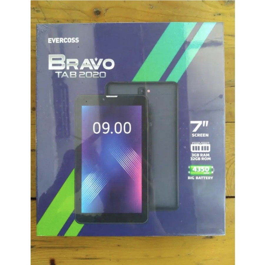 Tablet Android Evercoss Bravo Tab 2020 3/32Gb Garansi Resmi