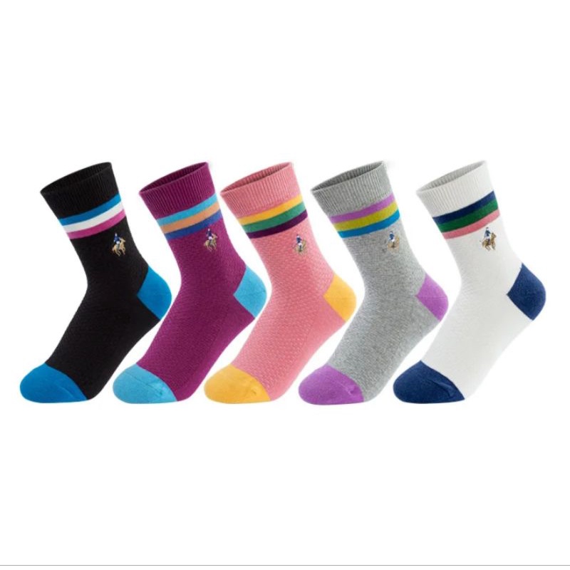 Pierpolo Kaos Kaki Wanita Pier Polo Socks Premium Kaus Kaki Katun SH83