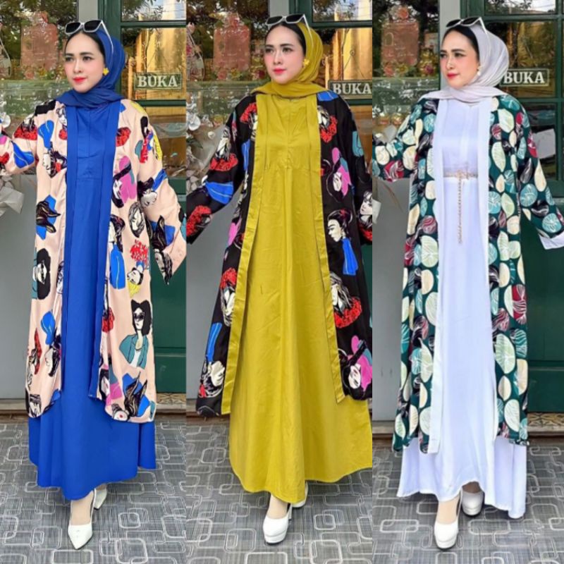 SET DRESS 2IN1 AUREL, BESTI BY DHEWA_STYLE