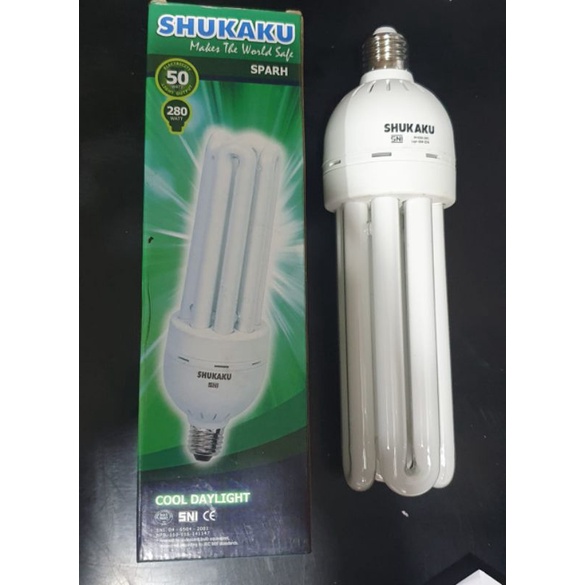 Lampu PLC Jumbo 50watt Sinar Putih Shukaku