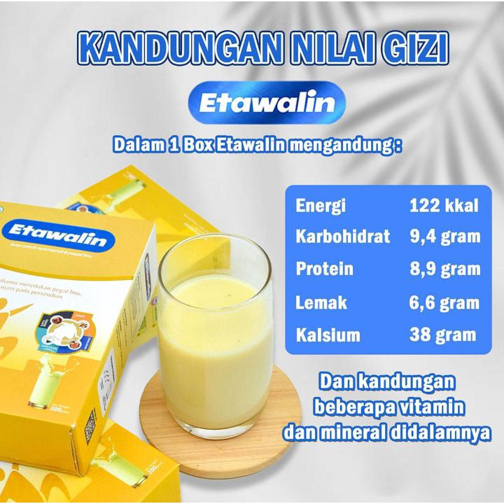 ETAWALIN Susu Kambing Etawa Solusi Masalah Untuk Tulang dan Sendi Asam Urat Cegah Osteoporosis