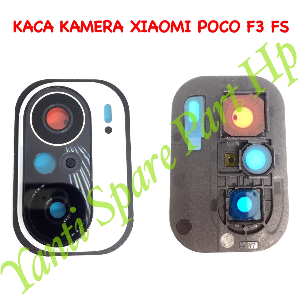 Kaca Kamera Xiaomi Poco F3 Original Terlaris New