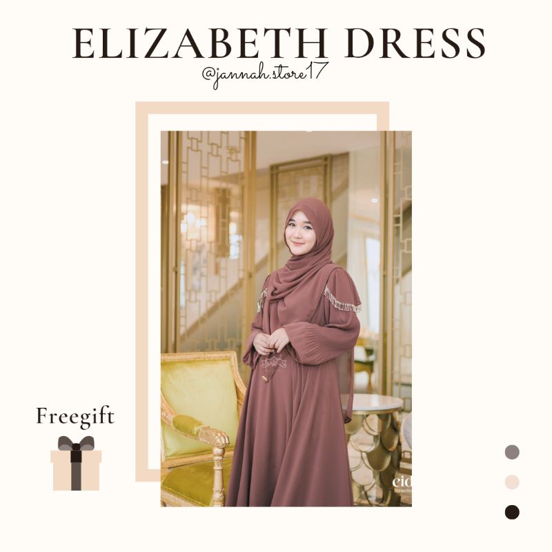 [HARGA DP‼️] ELIZABETH DRESS BY KAZAMI
