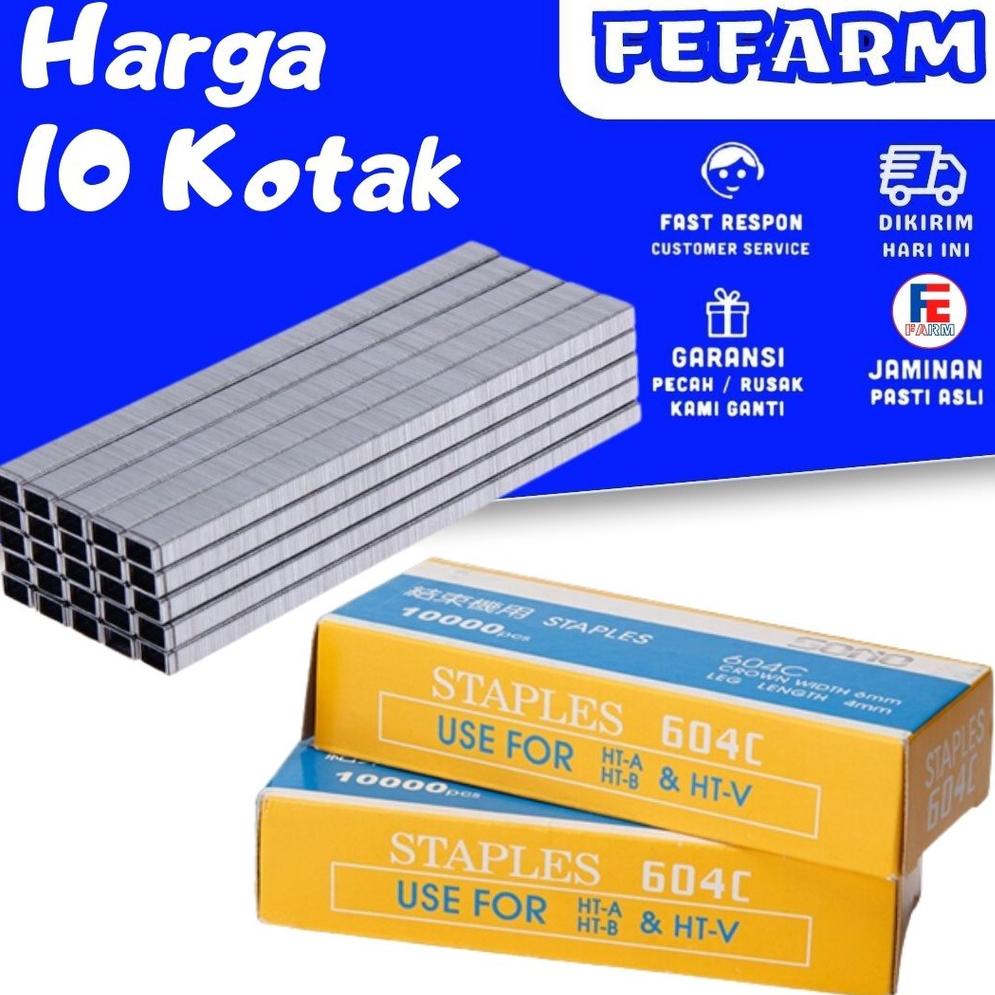 

DL6H07751 Tapetool Refill Staples Isi Ulang Tapetool FEFARM