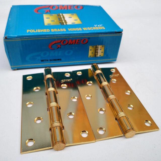 engsel 5 inc gold engsel kusus pintu rumah besar engsel pintu baut 5 - Gomeo Gold