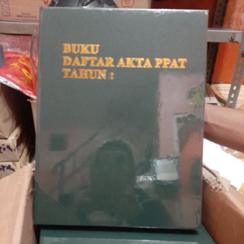 

Buku Daftar Akta PPAT/Reportorium PPAT
