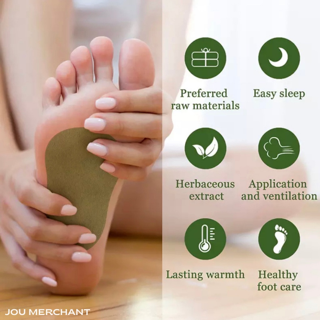 (BUNDLE) Foot Patch Perawatan Kaki - Foot Detox - Detok - Detoksifikasi Tubuh - Obat Sulit Tidur