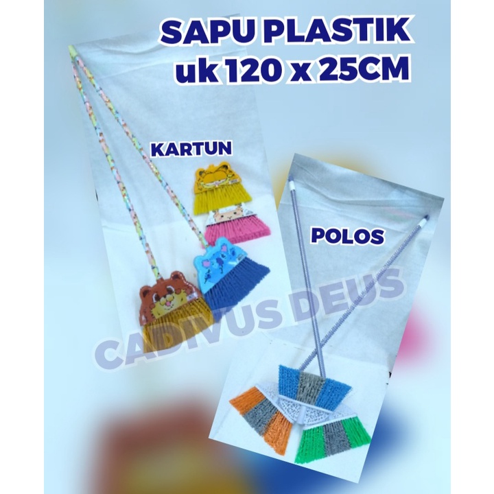 SAPU - BAHAN PLASTIK - SEKAM IJUK