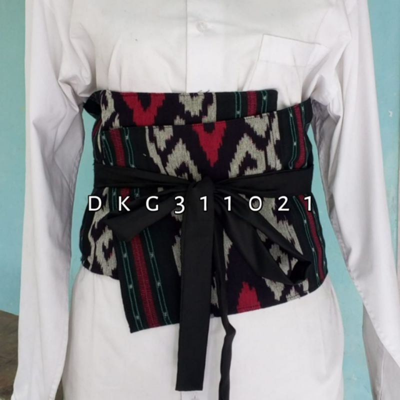 [Ready Stok] Obi Belt Tenun Troso, Ikat Pinggang Tenun Troso Asli