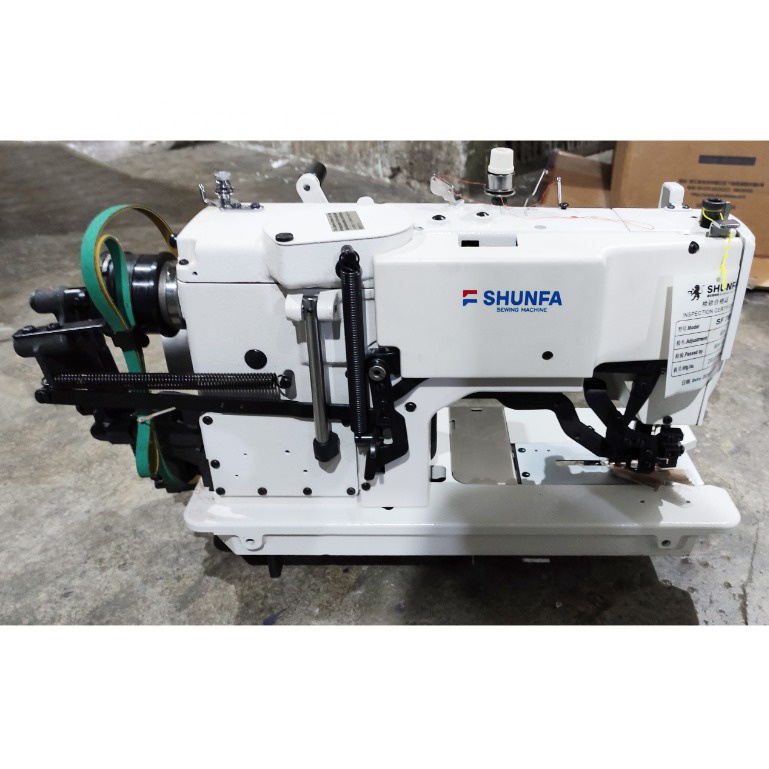 SHUNFA SF-781 Mesin Jahit Lubang Kancing Industrial High Speed