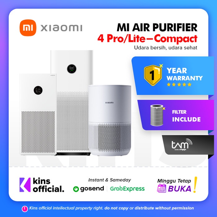 Purifier Xiaomi Mi Air Purifier 3C - 3H - Pro Oled Touch Display Global Ver