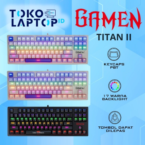 Gamen Titan II / 2 Mechanical Wired Gaming Keyboard