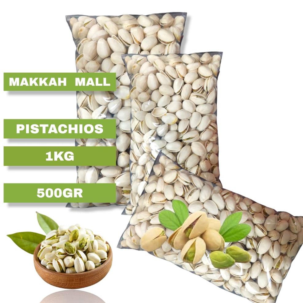 

Ready Stock _ Kacang pistacios/fustuk 500g ✔