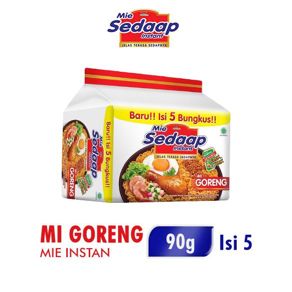 

Sedaap Mie Instan Goreng Bag x 5 pcs