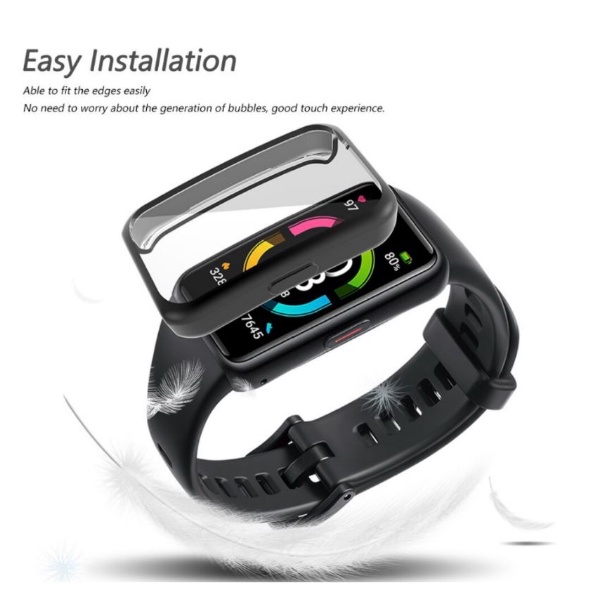 Rubber Softcase TPU Bumper Cover Screen Protector for HUAWEl Band 6/Honor6/band7