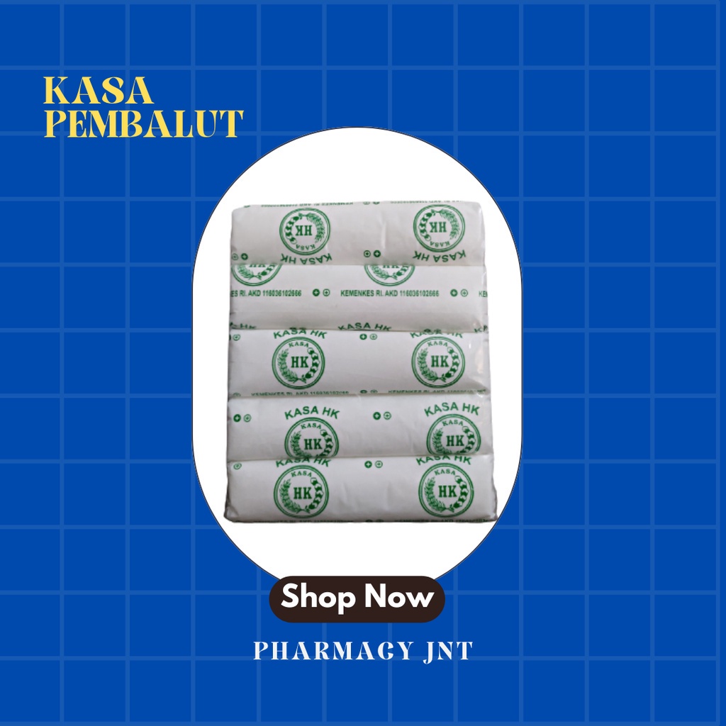 KASA PERBAN GULUNG HK UKURAN 10 CM  X 2,5 Y DAN 5 CM  X 2,5 Y / KASA PEMBALUT / ALAT P3K