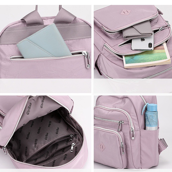 TAS RANSEL WANITA CHIBAO ORIGINAL ANTI AIR UNGU LILAC RISANEN TA702P5 IMPORT BACKPACK GENDONG PUNGGUNG SEKOLAH CEWEK KOREA KULIAH KERJA MURAH REMAJA KEKINIAN PREMIUM BATAM BRANDED