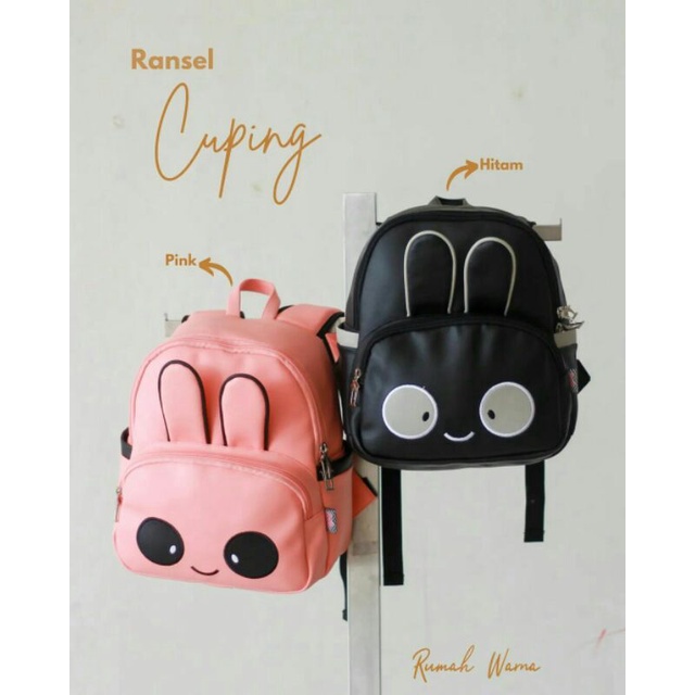 Tas Ransel Cuping Rumah Warna