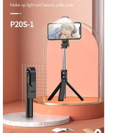 ▲ TRIPOD P20S/ TRIPOD + TONGSIS WIRELESS P20S 18.5 cm - 69 cm TRIPOD +  SELFIE STICK BLUETOOTH REMOT