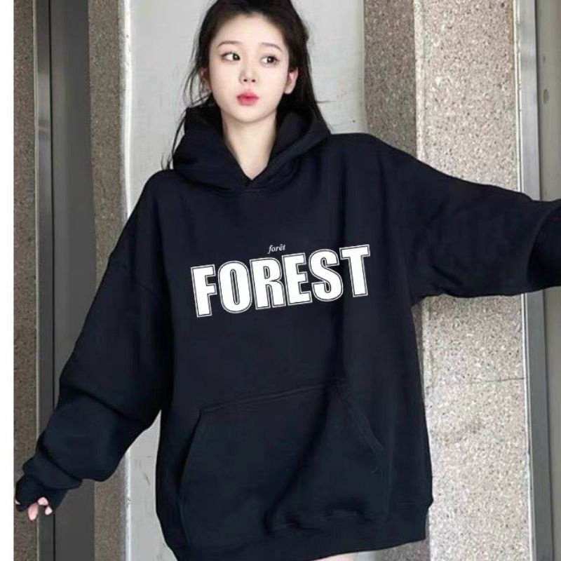 Hoodie Jumper FOREST (S - 6XL BACA DESKRIPSI) Bigsize Unisex S M L XL 2XL 3XL 4XL 5XL 6XL Streetwear Hip Hop Urban Style Korean Style