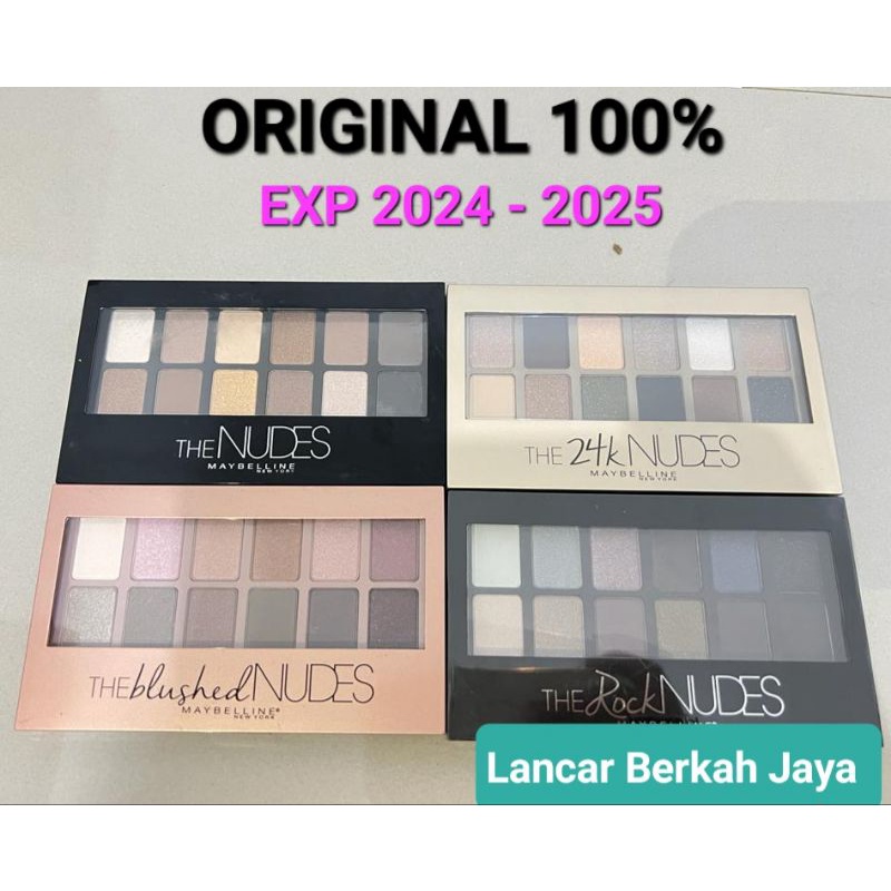 Maybelline Eyeshadow The blush nude Pallete