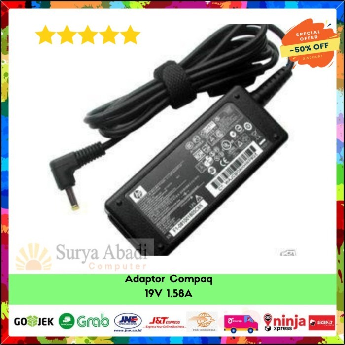 Charger Adaptor Laptop Compaq 19V 1.58A