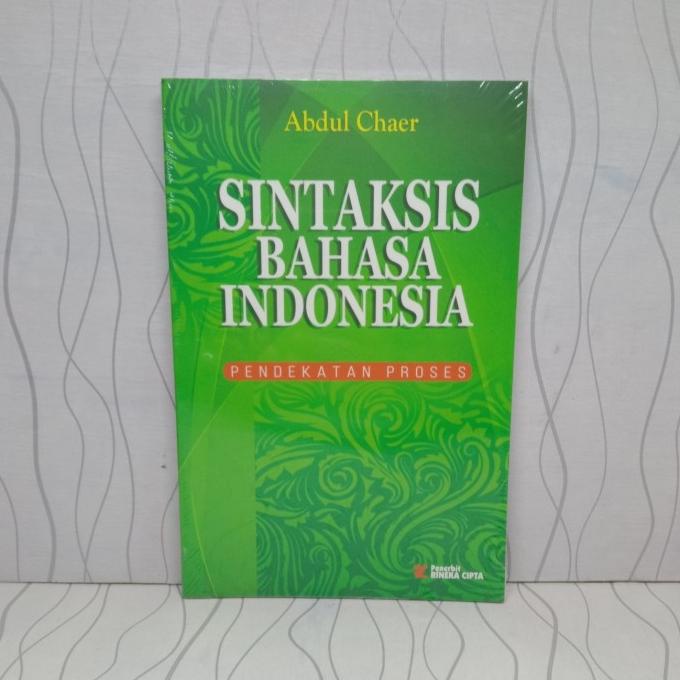 

BUKU SINTAKSIS BAHASA INDONESIA