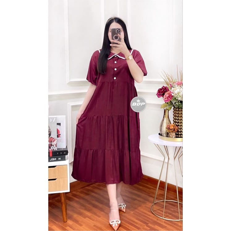 Daster wanita rayon busui - Daster arab susun - Daster arab polos - Daster kekinian - Dastet busui