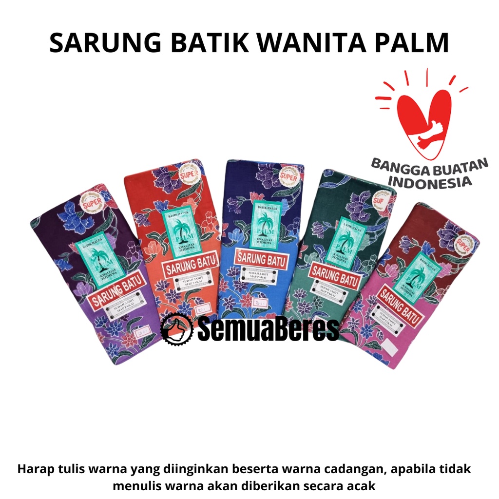 Sarung Batik Perempuan / Sarung Batu / Batik Halus