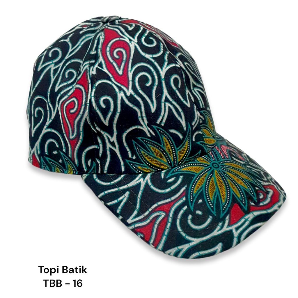 Topi Batik Baseball Handmade Batik Cap TBB_16 / Topi Batik Kain Baseball Jogja