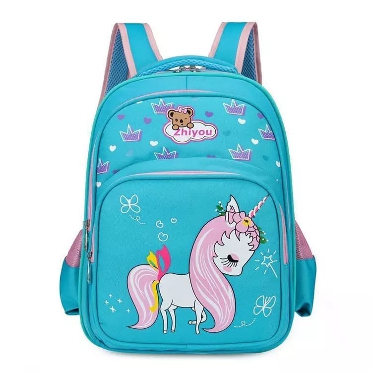 &quot;aurabagss&quot; - Tas Anak Tas Ransel Anak Perempuan Motif &quot; UNICORN &quot;Tas Anak Perempuan Sekolah TK SD Backpack Anak Perempuan Multifungsi Keren Trendy Kekinian