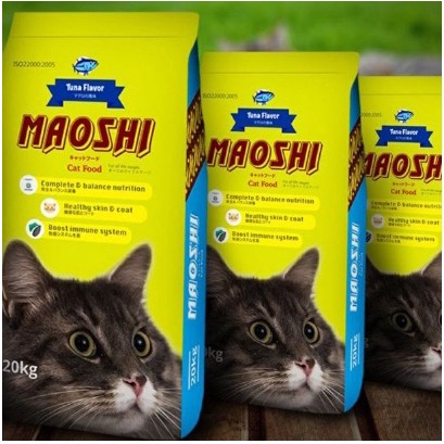 [ GOJEK / GRAB ]  Maoshi Cat Food 20kg Makanan kering dry food