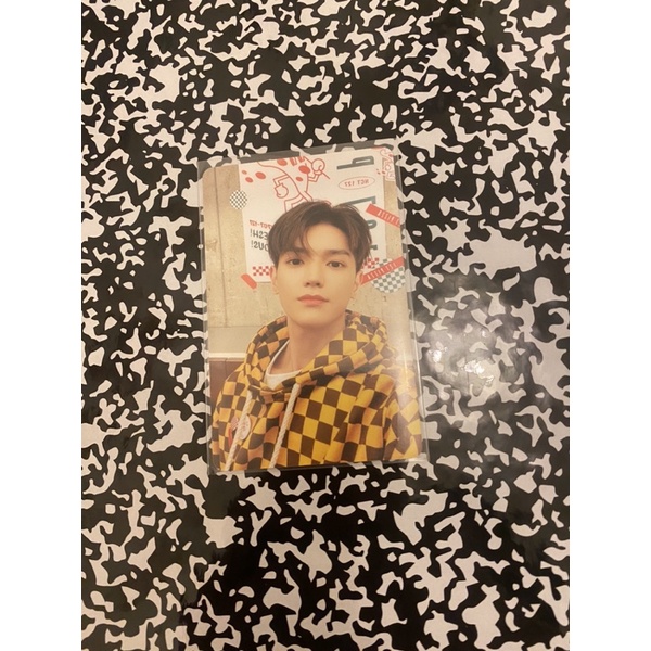 Photocard pc Taeyong pizza sg22 official tyong pizza nct nct 127 album wts goodcondi